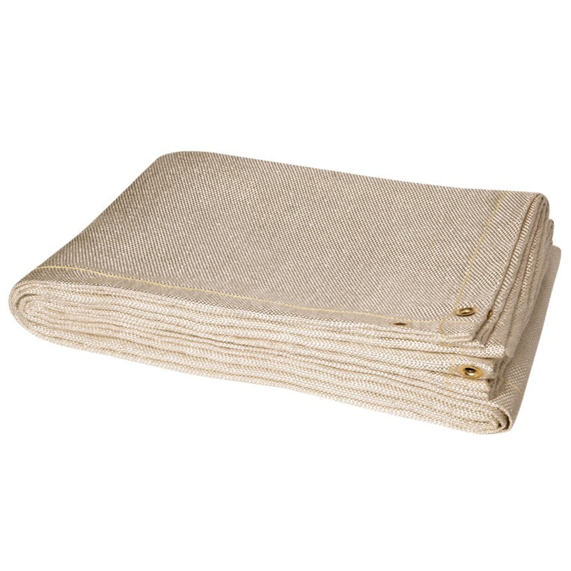 STEINER, Welding Blanket: Uncoated Fiberglass, 6 ft Wd, 8 ft Lg, Tan, Model 382-6X8